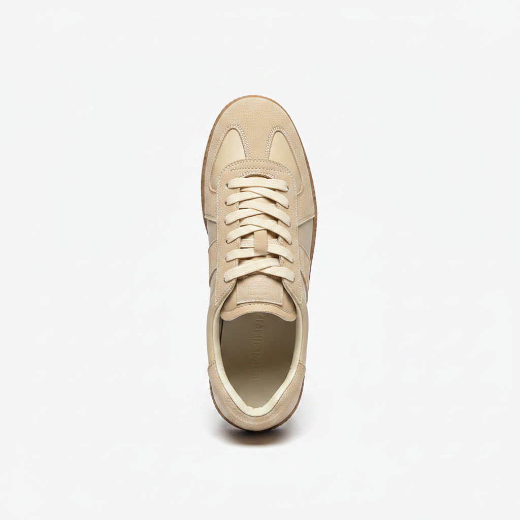 Noivin sneaker beige sable — top-down