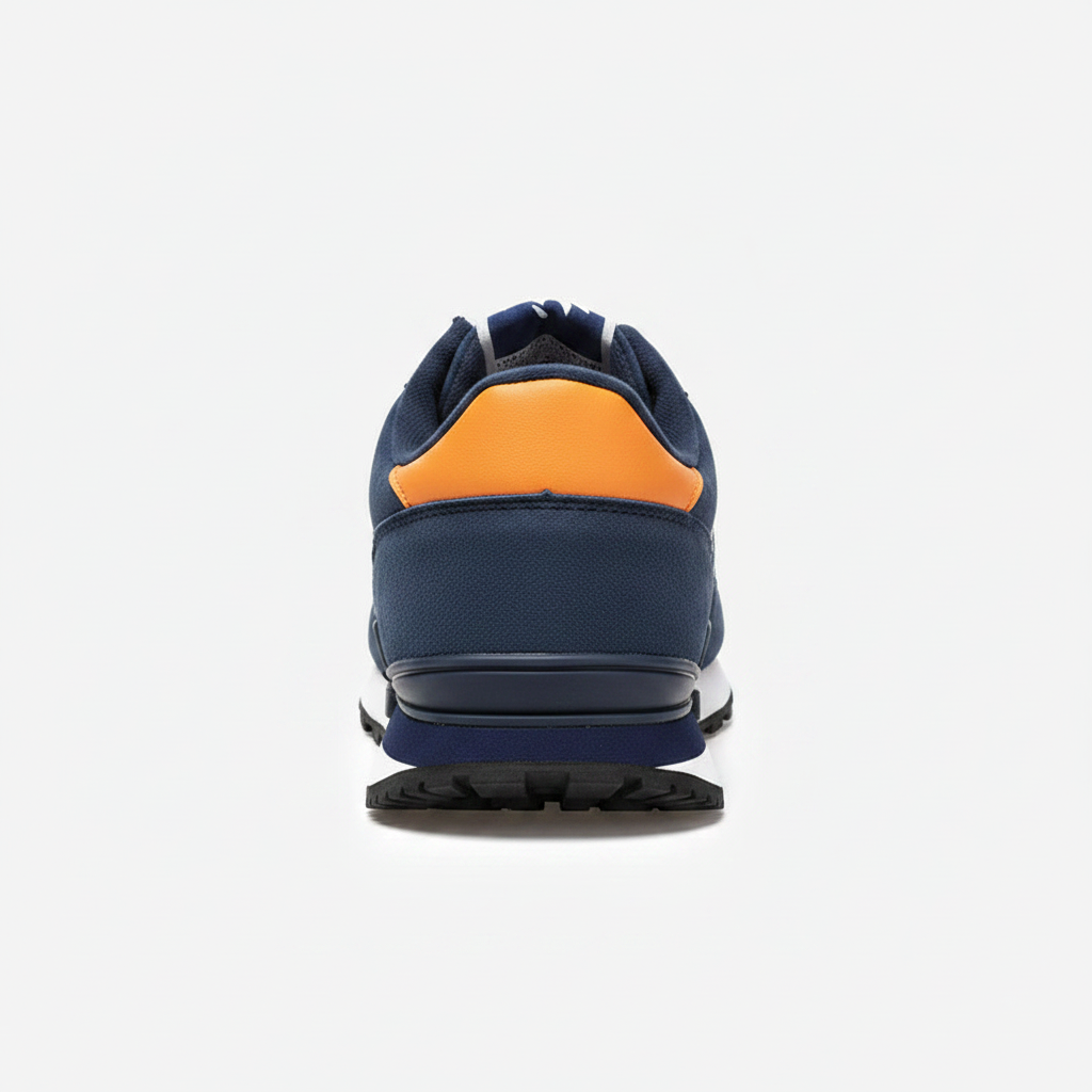 Navy Blue Runner — Rear Profile