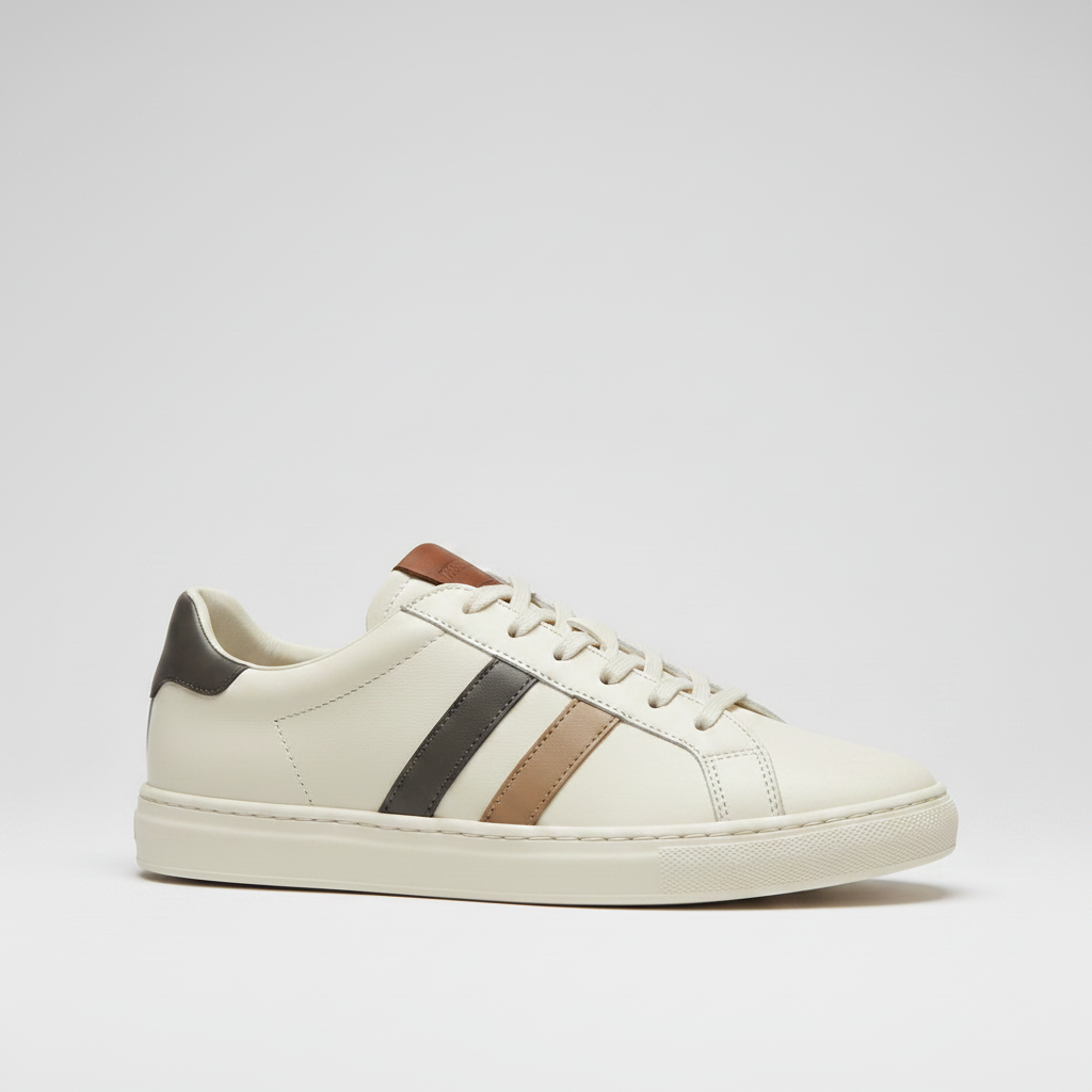 Noivin — 3/4 Avant | Cream/Grey/Taupe