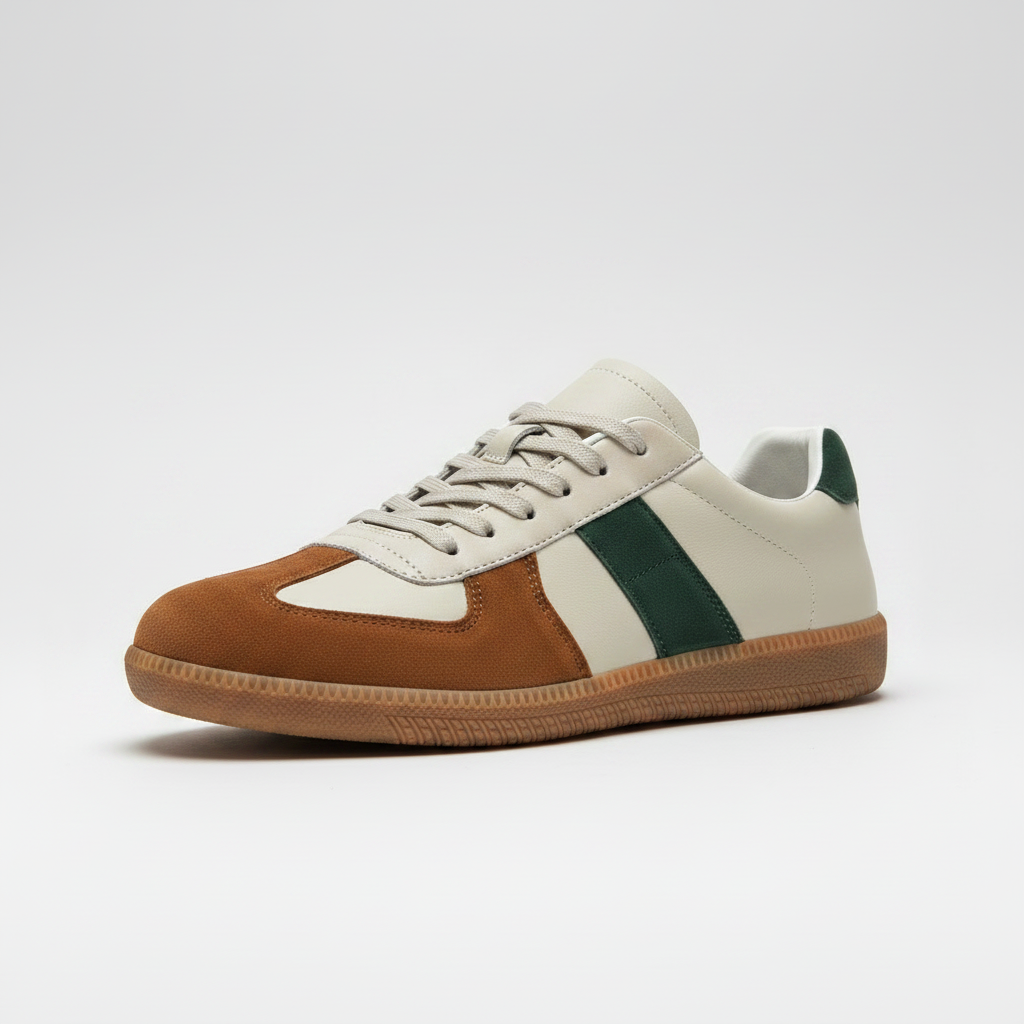 Noivin — 3/4 Front Cream/Brown/Green