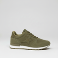 Noivin – Army Green Sneaker 3/4 Front