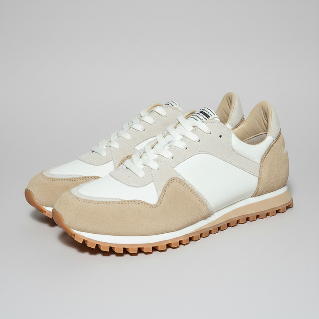 Noivin Beige/White — 3/4 Front