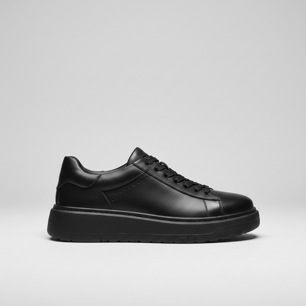 Noivin Black — Grey Background