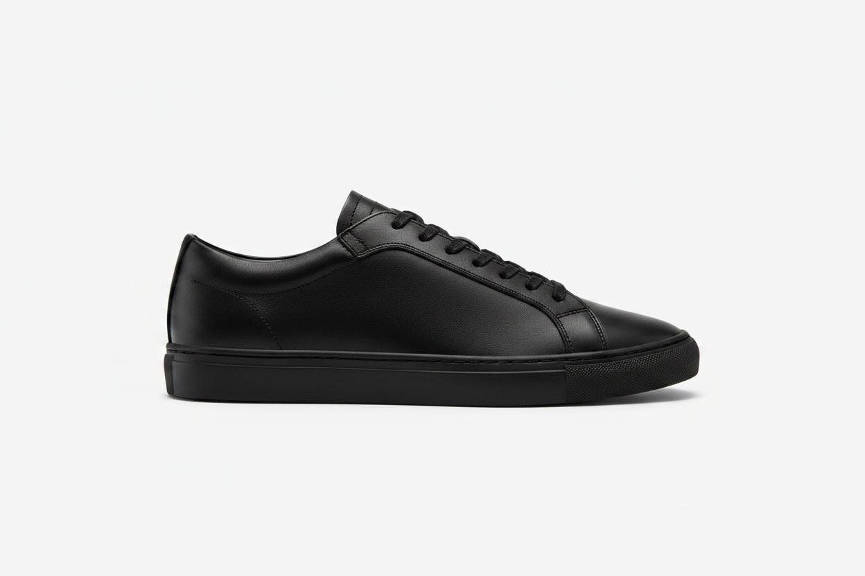Noivin — Black Leather, Side Profile