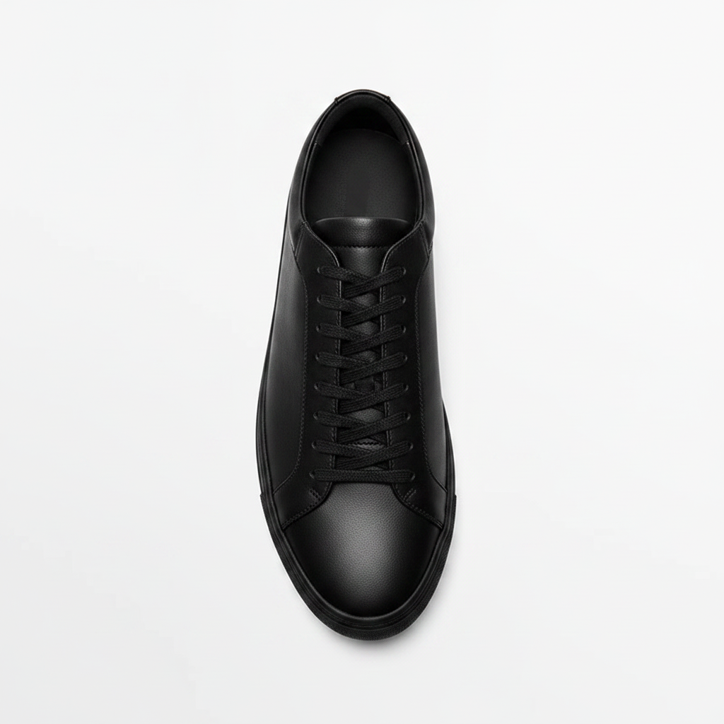 Noivin — Black Leather, Top-Down
