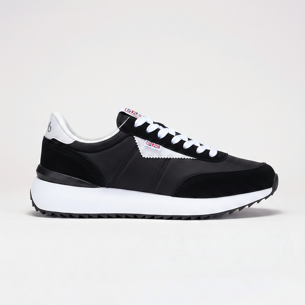 Noivin — Black Runner Side Profile