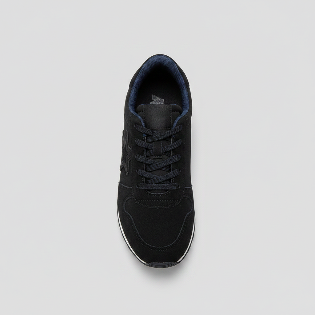 Noivin – Black Sneaker Top-Down