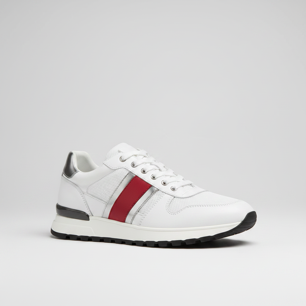 Noivin — Blanc/Rouge, vue 3/4