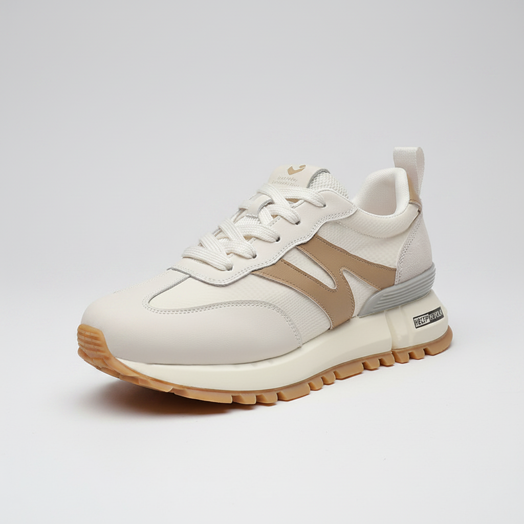 Noivin — Cream/Tan 3/4 Front