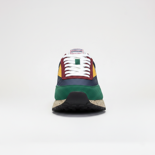 Noivin — Front Face, Green/Navy Multicolor