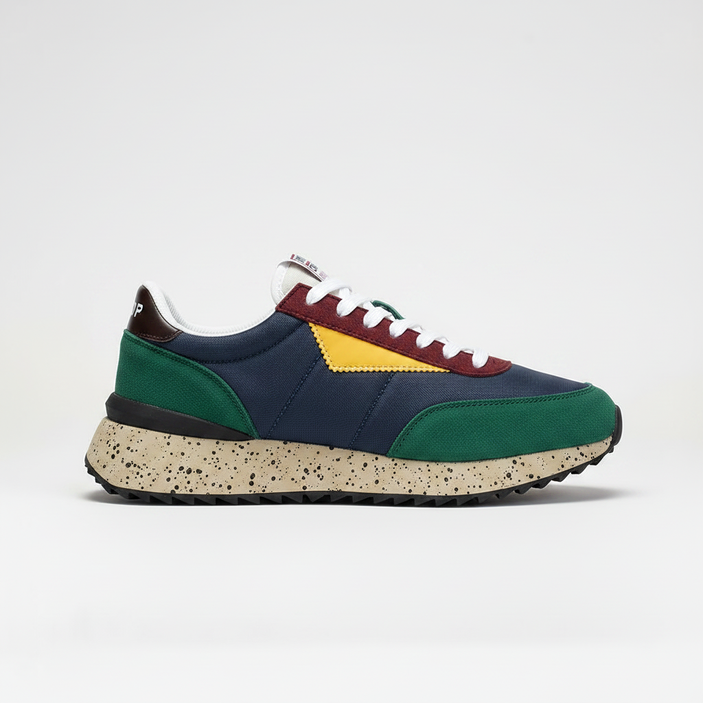 Noivin — Green/Navy Multicolor Side Profile