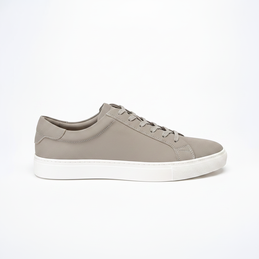 Noivin — Greige Sneaker Side Profile