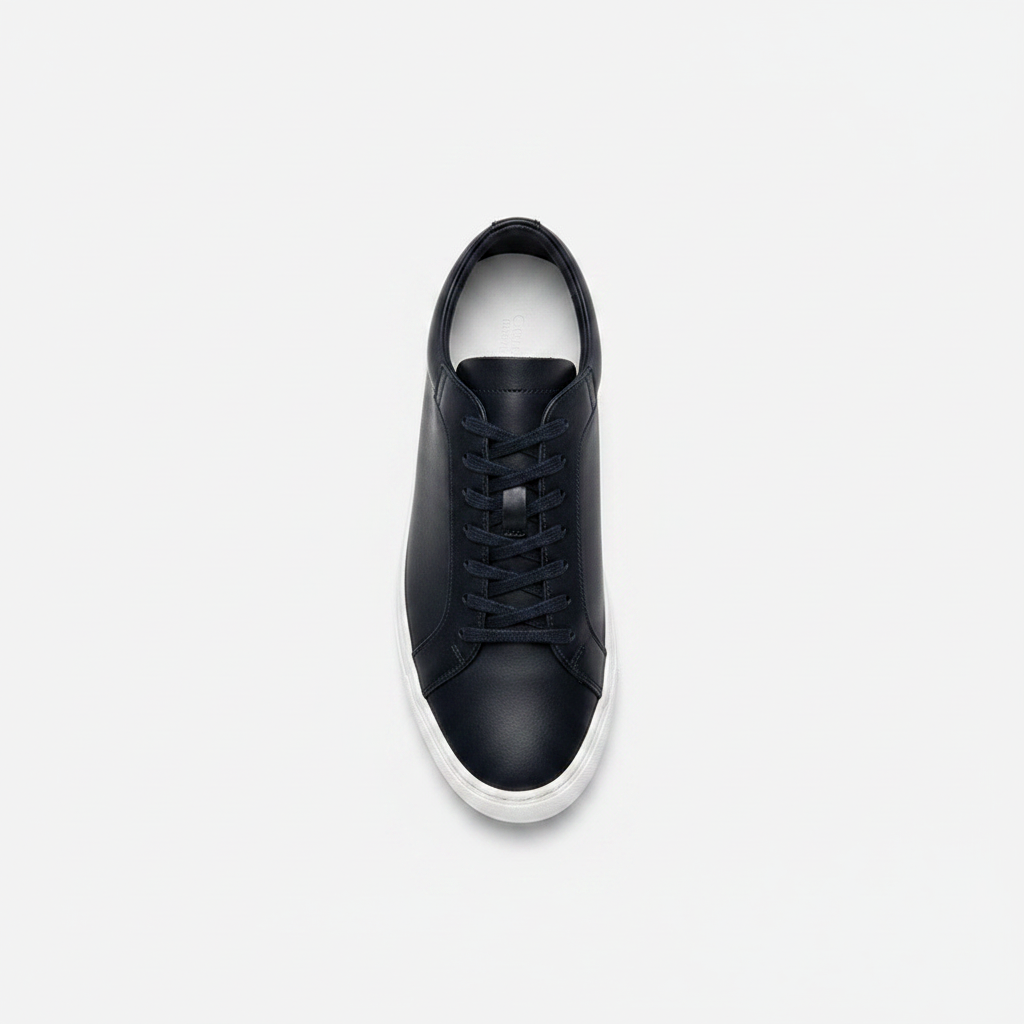 Noivin — Navy Leather, Top-Down