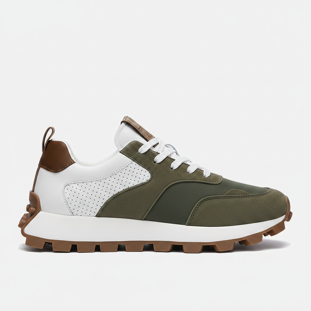 Noivin — Olive Runner Side Profile