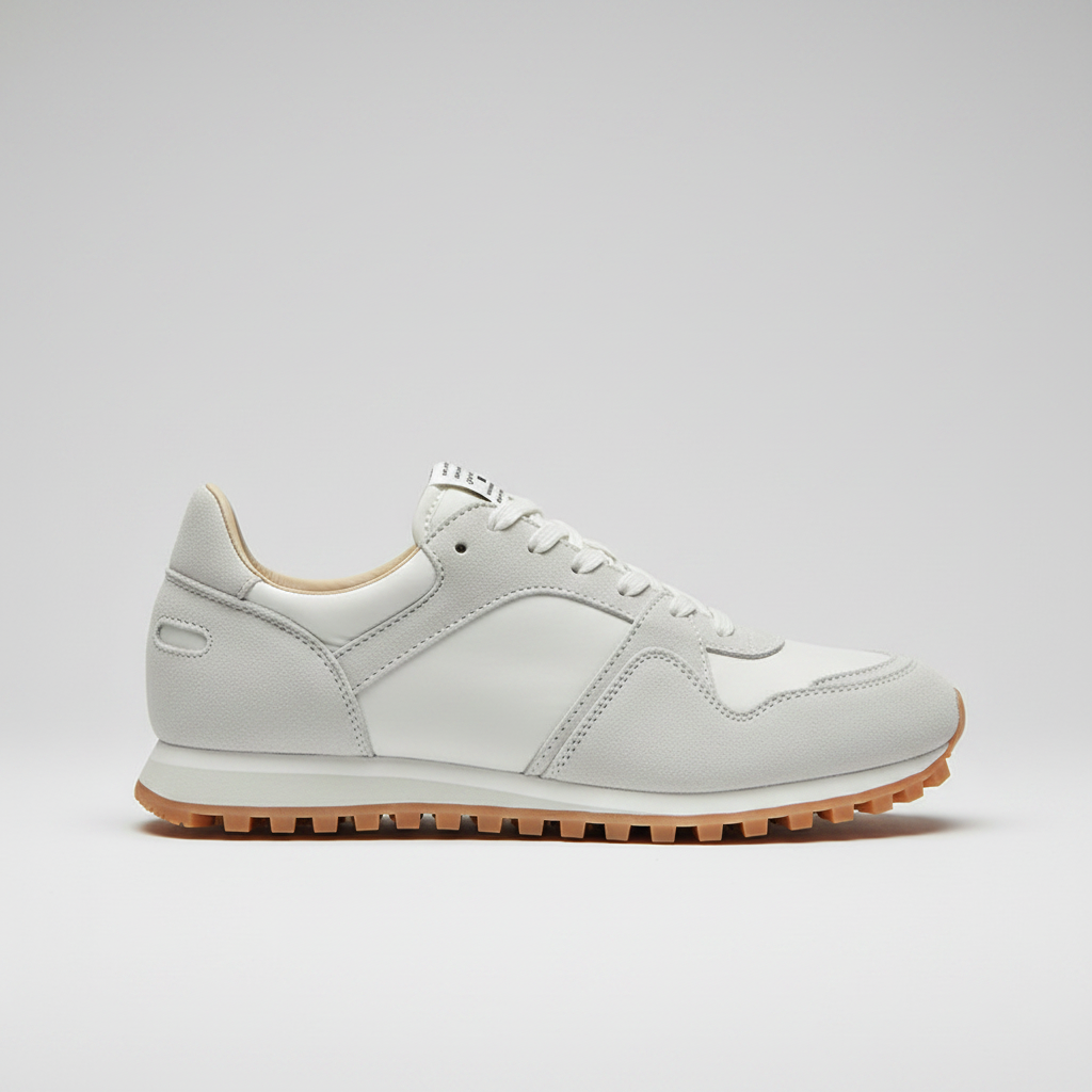 Noivin Sneaker — Light Grey Side Profile