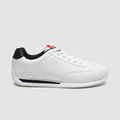 Noivin — White/Black Sneaker, Side Profile
