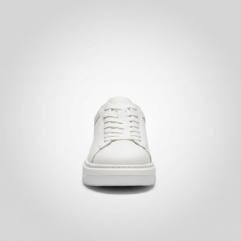 Noivin White — Grey Background