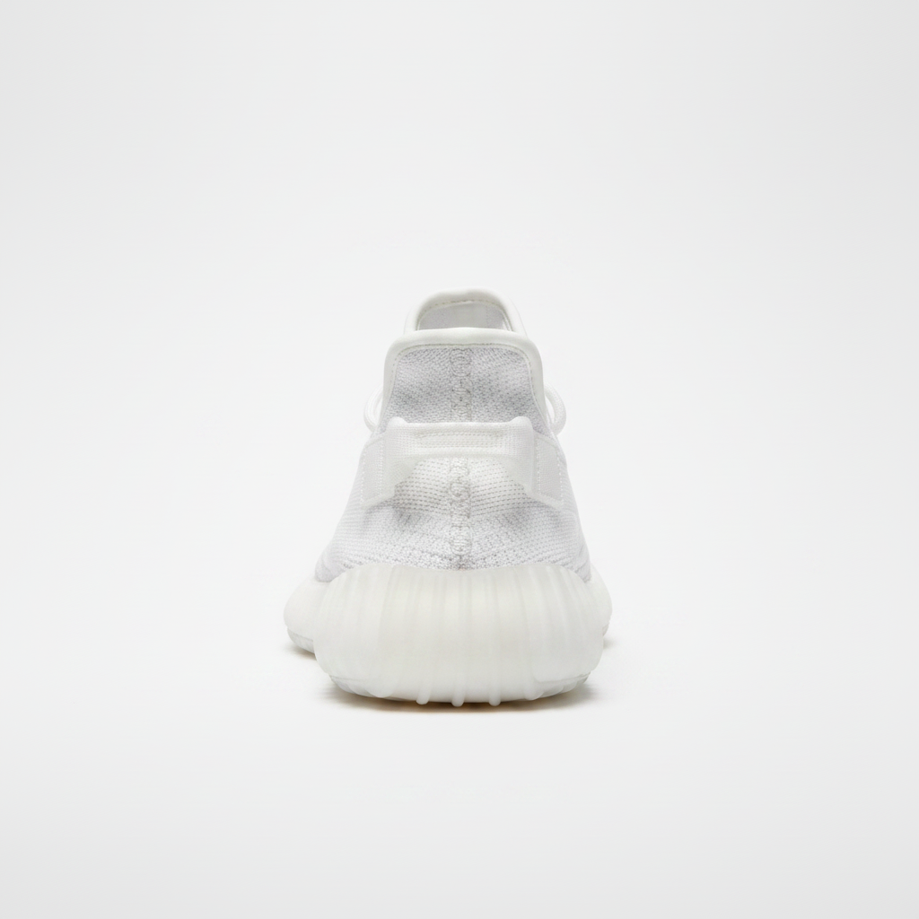 Noivin — White Knit, Rear View