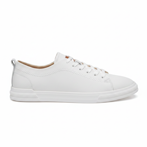 Noivin — White Leather profil droit