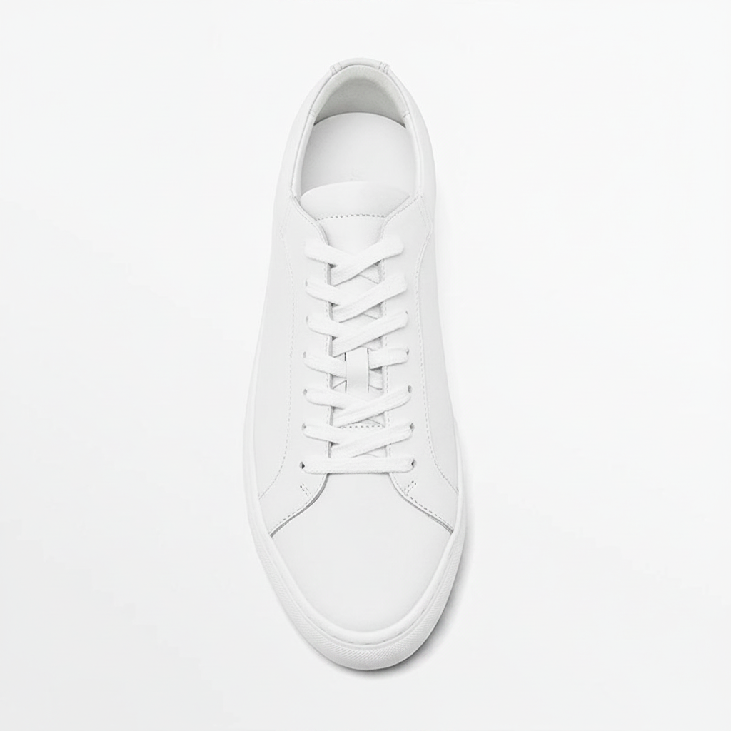 Noivin — White Leather, Top-Down