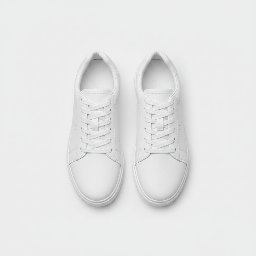 Noivin — White Sneaker Top-Down