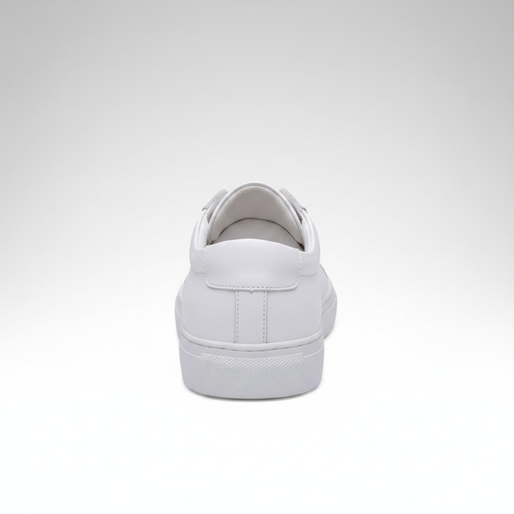 White Sneaker — Rear