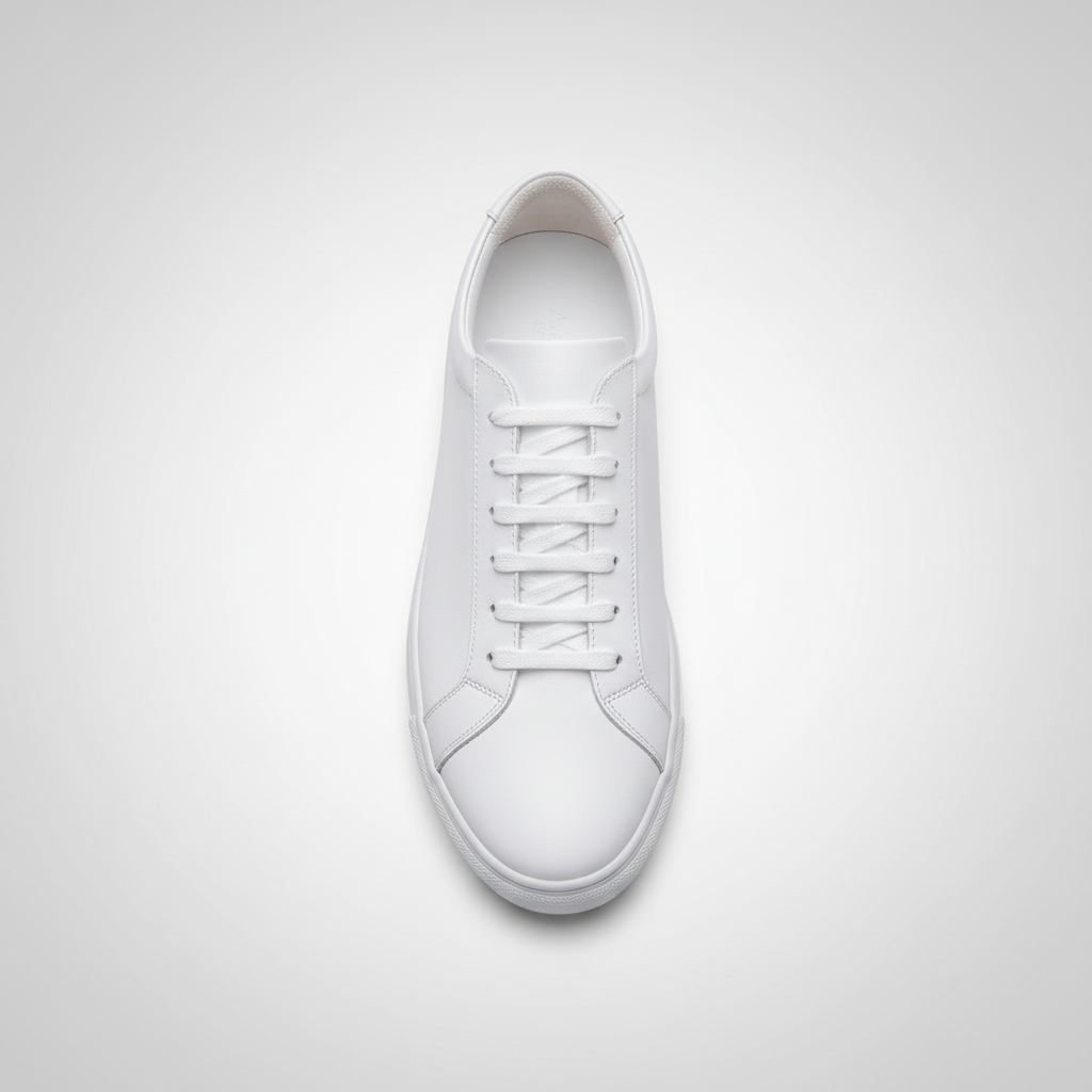 White Sneaker — Top-down